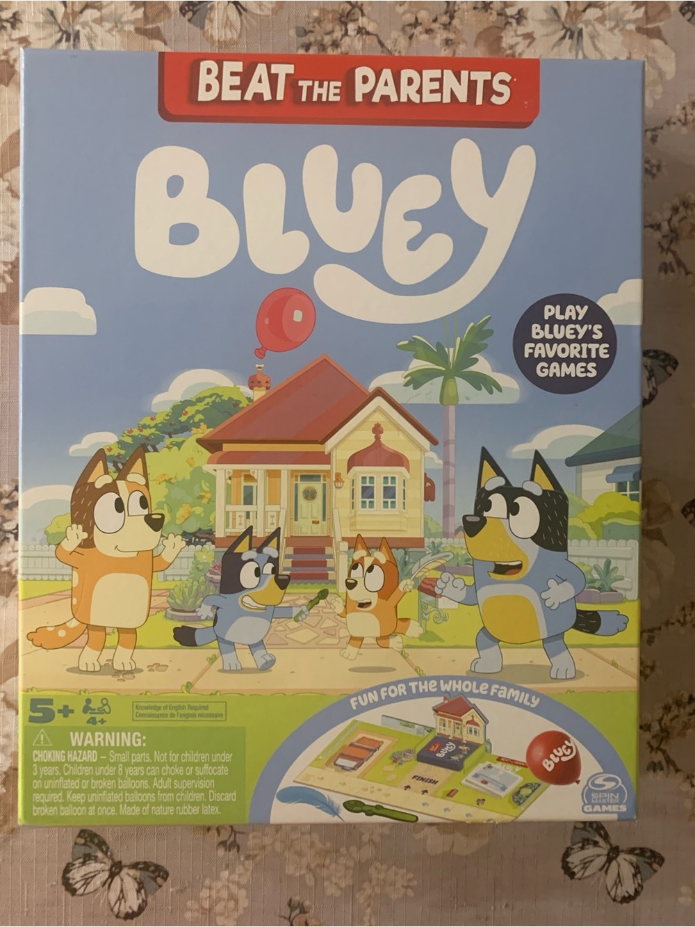 "Beat the Parents" Family Game - Bluey